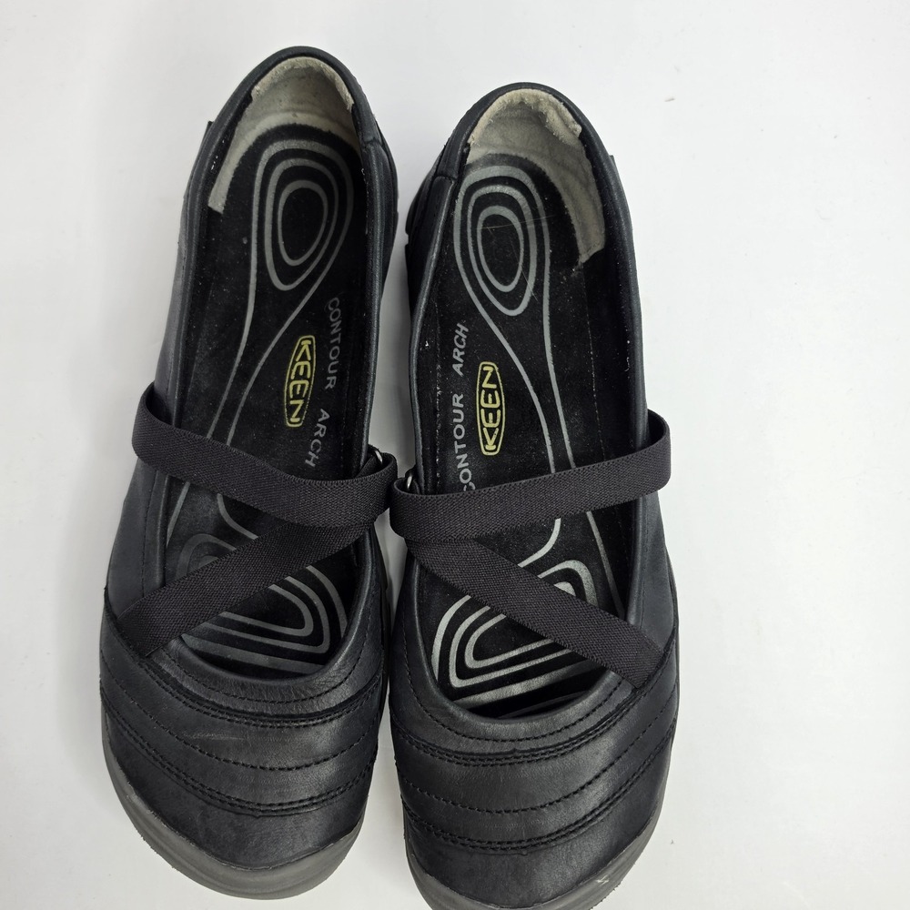Keen Contour Arch Womens Shoes Black Size 9.5